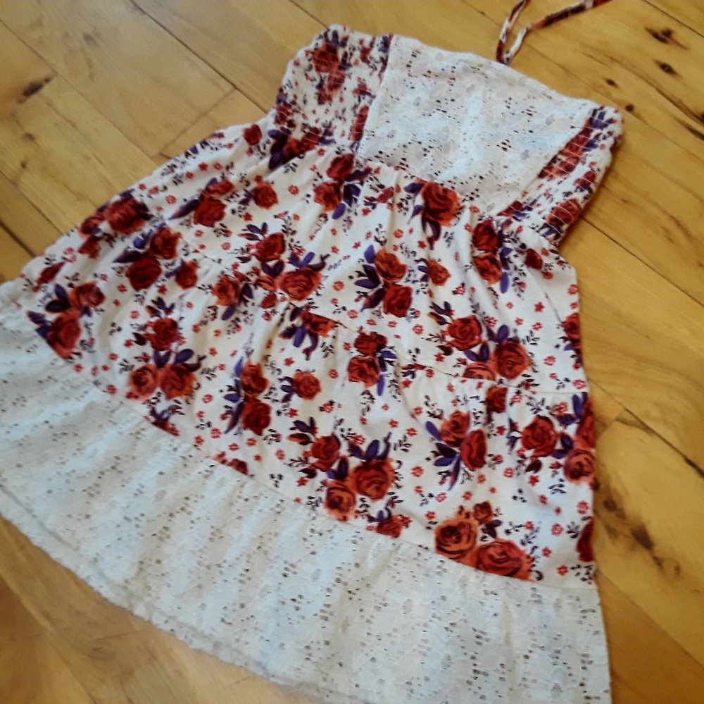 🌻 Floral halter top
